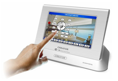 CREATOR快捷8英寸手持無(wú)線(xiàn)可編程觸摸屏--WiFi/RF雙重通訊,給您雙重保障---【天譽(yù)科技creator市場(chǎng)信息】-接口|接口矩陣|中控|控制系統(tǒng)-【投影之窗】